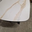 [M, DEFEKT #1] Stół rozkładany Xooon Montello 200 + 2 x 50 cm x 100 cm ceramika na szkle hartowanym