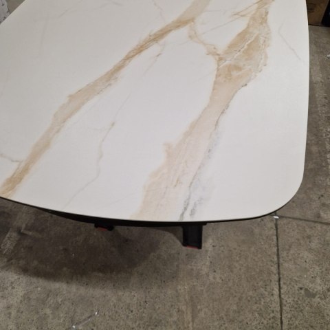 [M, DEFEKT #1] Stół rozkładany Xooon Montello 200 + 2 x 50 cm x 100 cm ceramika na szkle hartowanym