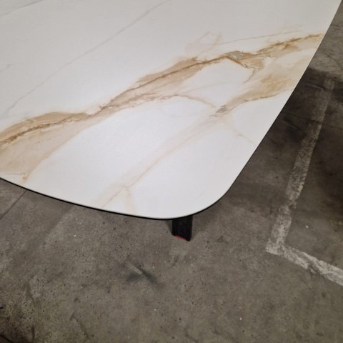 [M, DEFEKT #1] Stół rozkładany Xooon Montello 200 + 2 x 50 cm x 100 cm ceramika na szkle hartowanym