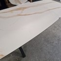 [M, DEFEKT #2] Stół rozkładany Xooon Montello 200 + 2 x 50 cm x 100 cm ceramika na szkle hartowanym