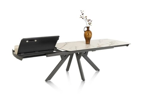 [M, Defekt #1] Stół Henders& Hazel Vegas 170+ 60 x 100 cm ceramika na szkle hartowanym