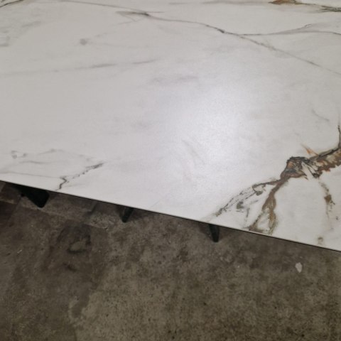 [M, Defekt #1] Stół Henders& Hazel Vegas 200+ 80 x 100 cm ceramika na szkle hartowanym