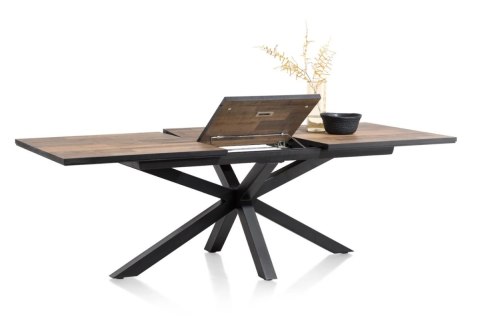 [M] Stół Rozkładany SARDINIË Happy@Home 180-240 cm Primo Laminato Driftwood Centralna Noga