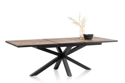 [M] Stół Rozkładany SARDINIË Happy@Home 180-240 cm Primo Laminato Driftwood Centralna Noga