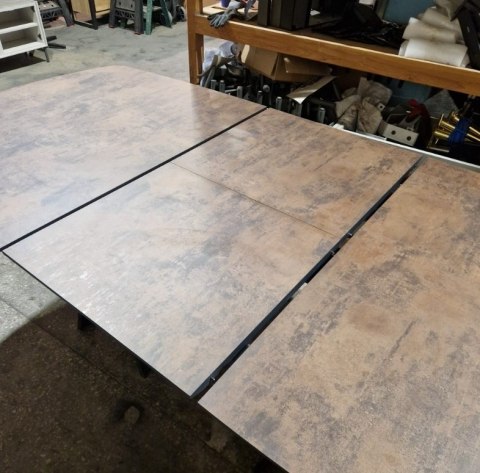 [M, defekt] Stół Xooon Masura 180 + 60 x 110 cm Roast rdza