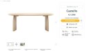 (R, od ręki) Stół Castello Henders& Hazel 210 x 120 cm