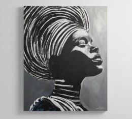 Ręcznie malowany obraz 100 x 75 cm