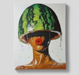 Ręcznie malowany obraz 100 x 80 cm