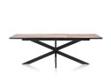 Stół H&H Avalox/ Avalon 190 + 60 x 98 cm DRIFTWOOD centralna noga
