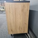 (T, defekt) Komoda H&H AVALON/ Avalox 200 cm natural LED VINTAGE OAK