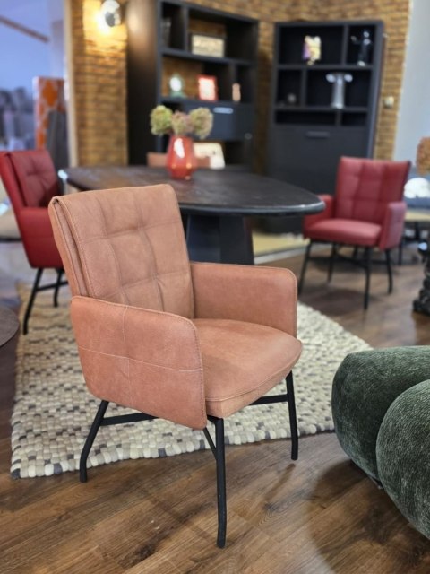 Krzesło Henders& Hazel Eden skóra Alcantre