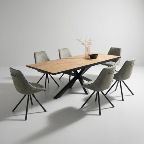 Krzesło do Jadalni Arven Zielony- Tkanina Savannah/Pala | XOOON