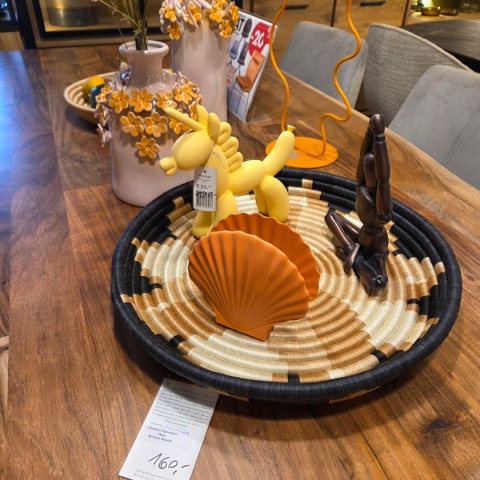 Misa/ Taca/ Dekoracja Ścienna Sizalowa Handmade Rwanda – Naturalne Włókna Miska