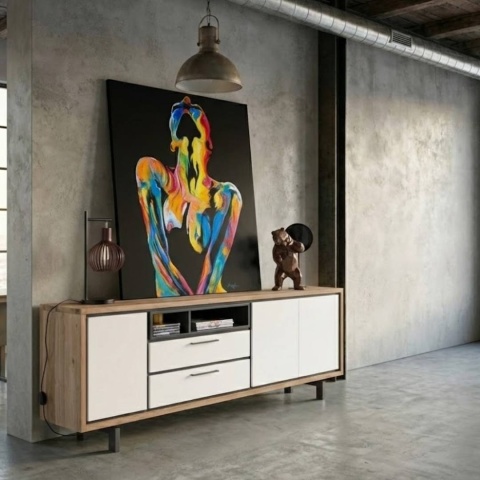 Nowoczesna komoda XOOON Otta 210 cm