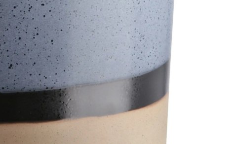 Osłonka na Doniczkę Indus 22 cm - Błękit i Brąz | Coco Maison doniczka