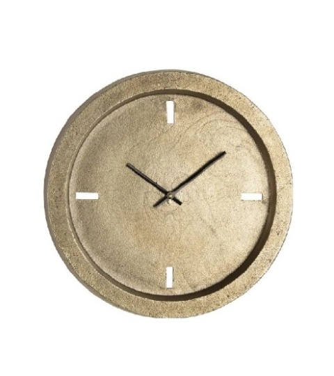 Zegar Ścienny Alfie S Złoty – Coco Maison
