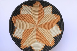 Misa / Dekoracja Ścienna Sizalowa Handmade Rwanda – Naturalne Włókna Miska