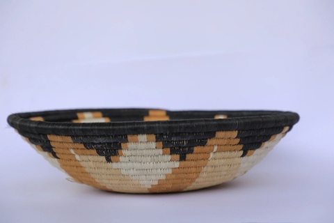 Misa / Dekoracja Ścienna Sizalowa Handmade Rwanda – Naturalne Włókna Miska
