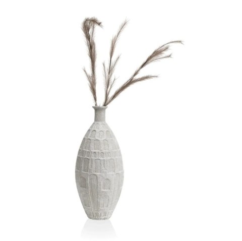 Wazon Podłogowy Dora 63 cm - Biały, Wydłużony | COCOmaison