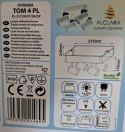 Lampa przysufitowa TOM Alclara aluminium biały mat