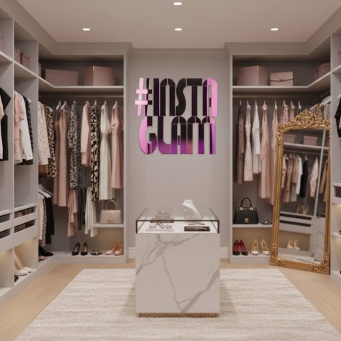 COCO MAISON Lustro COCO Maison #INSTAGLAM