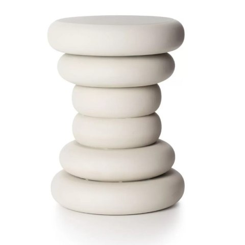 Designerski Stolik Pomocniczy COCO maison Mae - Efekt Kamieni, 50 cm