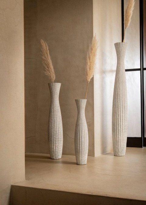 Gigantyczna Waza Podłogowa COCO maison Milou - Biała, 134 cm