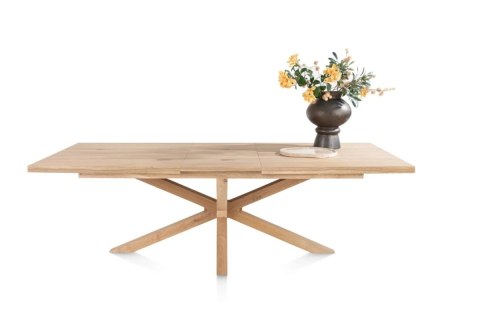 [K, od ręki] Stół rozkładany Nyborg/ Metalox Henders& Hazel 190-240 cm dąb organiczna krawędź