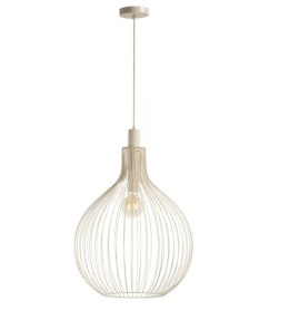 Lampa Wisząca COCO maison Jax - Taupe/Beige, Druciana Konstrukcja (200 cm)