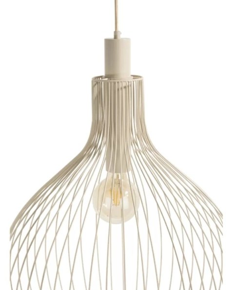 Lampa Wisząca COCO maison Jax - Taupe/Beige, Druciana Konstrukcja (200 cm)