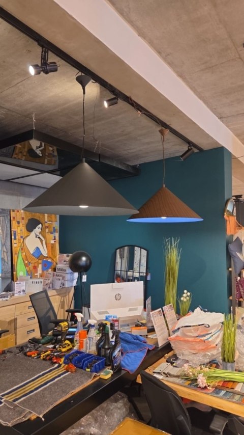 Lampa Wisząca Daan 82 cm - Czarny Mat | COCO maison