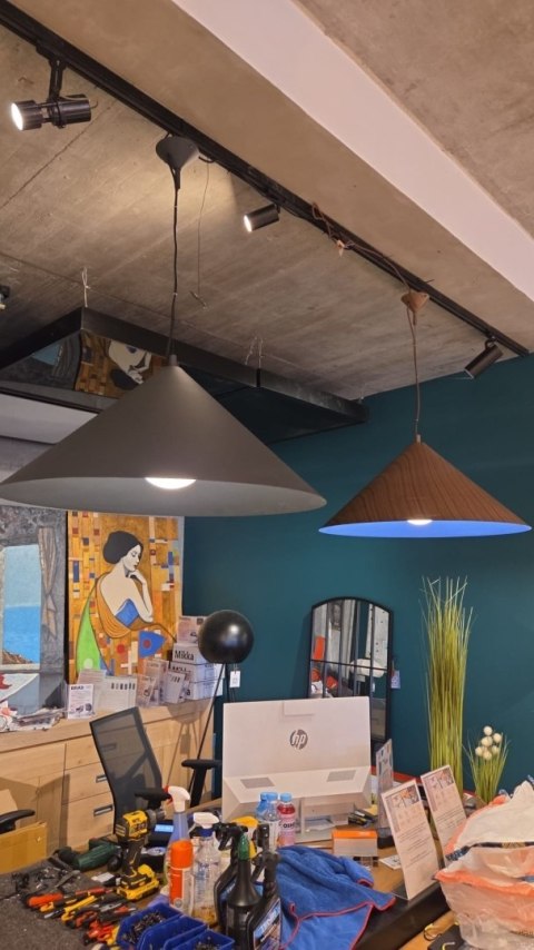 Lampa Wisząca Daan 82 cm - Czarny Mat | COCO maison