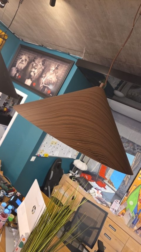 Lampa Wisząca Daan 82 cm - Orzech / Wood Design | COCO maison