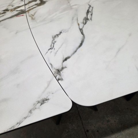 [M, Defekt #1] Stół Henders& Hazel Vegas 170+ 60 x 100 cm ceramika na szkle hartowanym