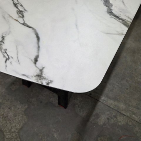 [M, Defekt #1] Stół Henders& Hazel Vegas 170+ 60 x 100 cm ceramika na szkle hartowanym