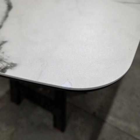 [M, Defekt #1] Stół Henders& Hazel Vegas 170+ 60 x 100 cm ceramika na szkle hartowanym