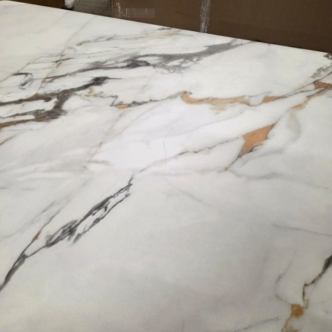 [M, defekt #1] Stół Henders& Hazel Vegas 200+ 80 x 100 cm ceramika na szkle hartowanym