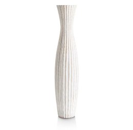 Mała Waza Dekoracyjna COCO maison Milou - Biała, 65 cm