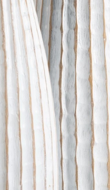 Mała Waza Dekoracyjna COCO maison Milou - Biała, 65 cm