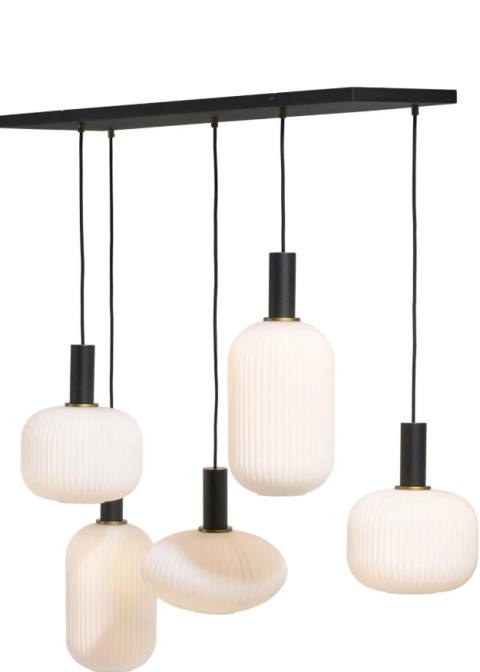 Luksusowa Lampa Wisząca COCO maison David – 5 Punktów Świetlnych, Vintage Design