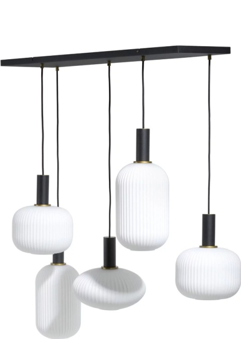 Luksusowa Lampa Wisząca COCO maison David – 5 Punktów Świetlnych, Vintage Design