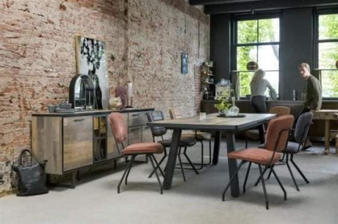 (M,defekt #1) Komoda 230 cm H&H AVALON/ Avalox driftwood