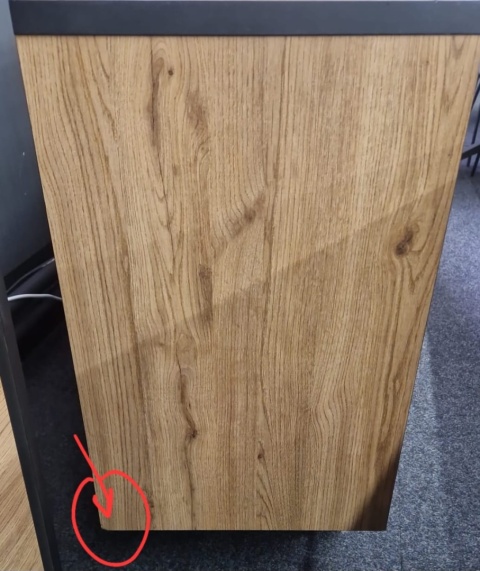 (T, defekt) Komoda 230 cm H&H AVALON/ Avalox natural VINTAGE OAK