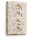 Tekstylny Obraz COCO maison Kaya - Wełna, Juta i Bawełna, 40x60 cm