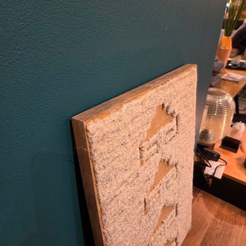 Tekstylny Obraz COCO maison Kaya - Wełna, Juta i Bawełna, 40x60 cm