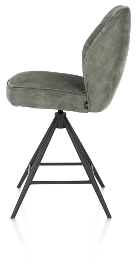 [na zamówienie] Hoker Obrotowy Bell 68 cm - Oliwkowa Mikrofibra Calabria, Sprężyny Kieszeniowe