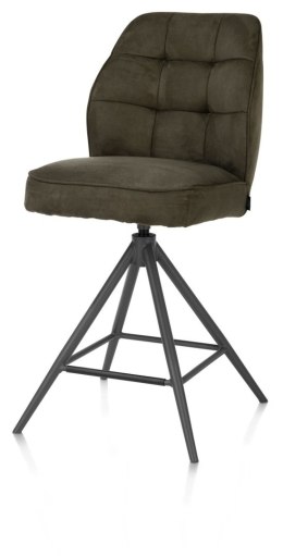 [na zamówienie] Hoker Obrotowy Bell 68 cm - Zielona Mikrofibra Mosgroen, Sprężyny Kieszeniowe