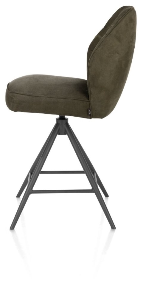 [na zamówienie] Hoker Obrotowy Bell 68 cm - Zielona Mikrofibra Mosgroen, Sprężyny Kieszeniowe