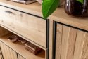 [K] Bufet/ wysoka komoda SHIMANTO 180 cm - Bright Natural Oak - Henders & Hazel