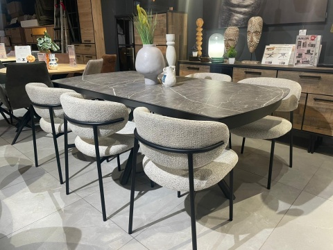 Krzesło JONA Kiezel - COCO maison - Stylowy Minimalizm i Wygoda